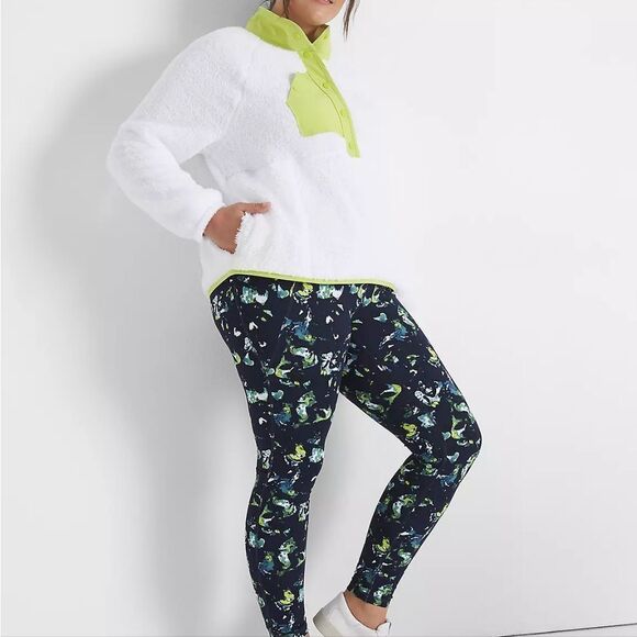 🐢 LIVI Half Snap-Up Pullover Lane Bryant Size 18/20 Or 2X NWOT - Picture 3 of 16